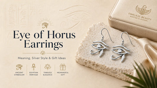 Eye of Horus Earrings Meaning and Sterling Silver Style