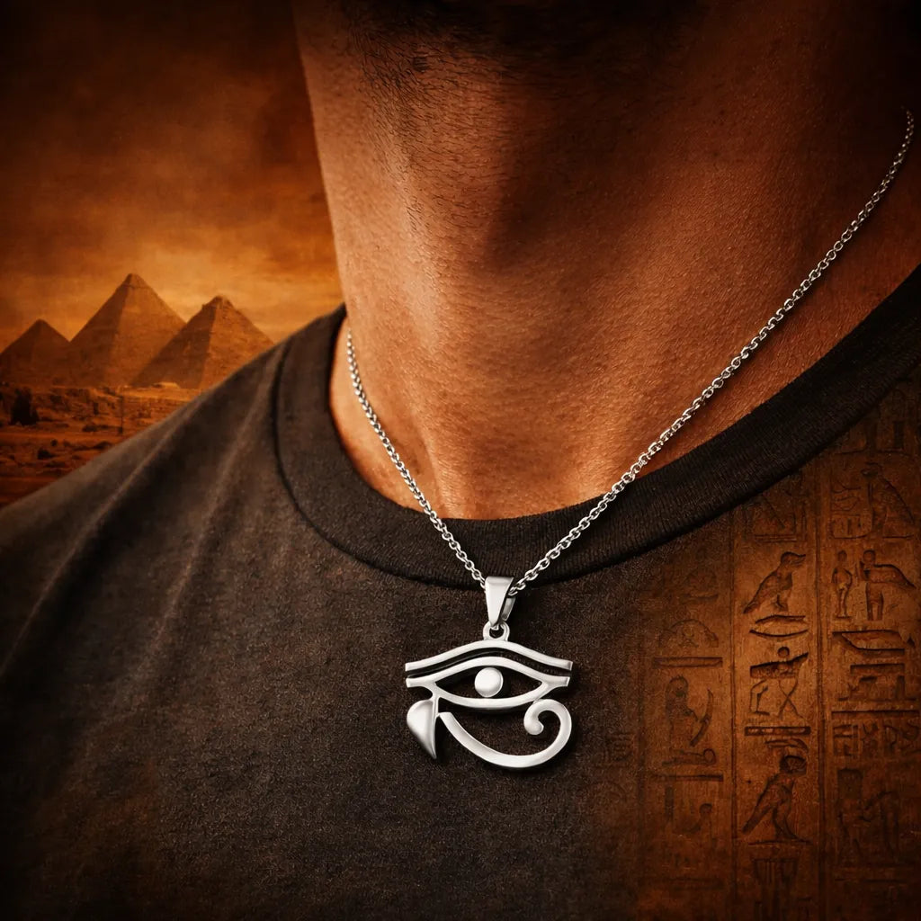 Eye of Horus Necklace Meaning: Protection Symbol + Everyday Styling