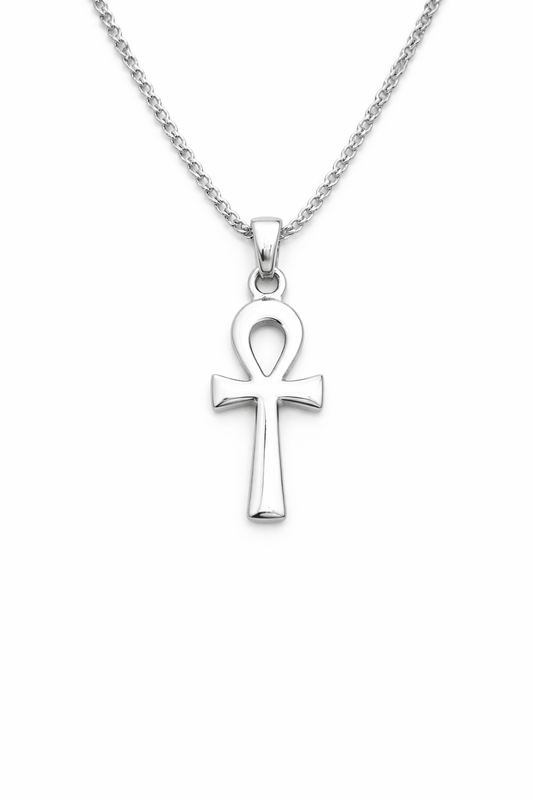 Ankh Necklace - 925 Sterling Silver