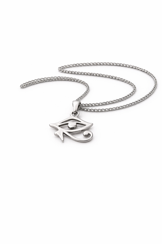 Eye of Horus Necklace - 925 Sterling Silver