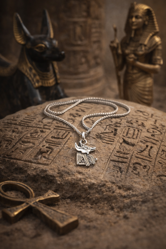 Anubis Necklace - 925 Sterling Silver