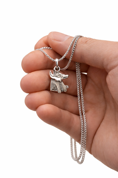 Anubis Necklace - 925 Sterling Silver